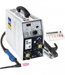 Poste à souder INVERTER TIG GYSMI 168 HF DC monophasé avec accessoires TIG