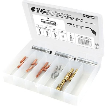 Coffret de soudure GYS pour bruleur MIG/MAG 250A