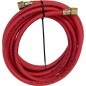 Tuyau souple Acetylene, 5m long Raccord 3/8l x R 3/8 6,0 x 3,5 mm