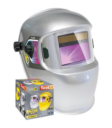 casque de protection soudure LCD Promax 9/13G, argent