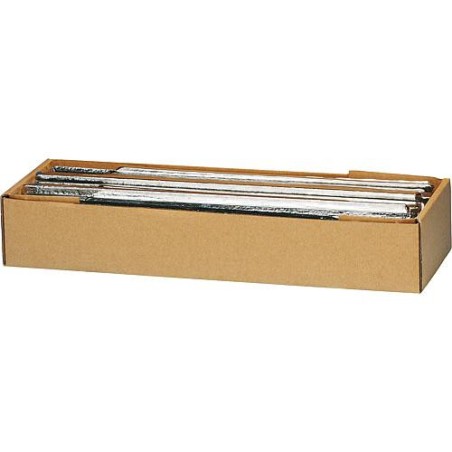 Etain de brasage en baguettes DIN EN 29453 S-Sn97Cu3 baguettes a`400 mm emballage  :  5,0 kg