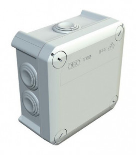 Boite de dérivation Thermoplast type T60 - 7xM25 IP66 grise - vendue par 1