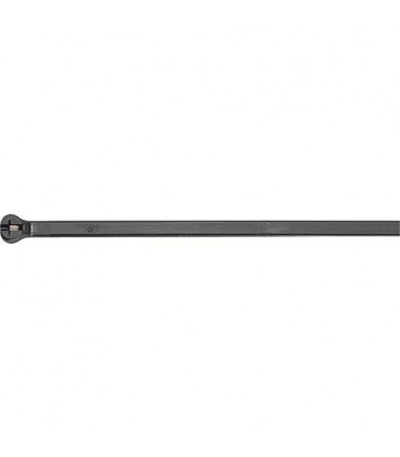 Serre-câbles nez en acier Ty-Rap 203x2,4mm, couleur: noir UE 100 pièces