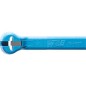 UV-Serre-câbles nez en acier Ty-Rap, 361 x 4,8mm, bleu clair UE 100 pcs, détectable