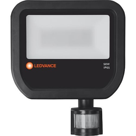 Projecteur LED Ledvance Floodlight 20W, 4000K, IP65,noir avec detecteur de mouvement