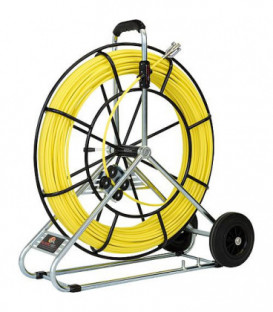 Tire-cable RUNPOTEC tige fibre de verre 100 m, diam. 730 mm