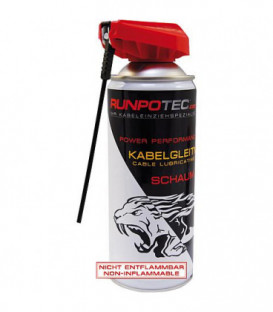 Lubrifiant cable RUNPOTEC mousse 400 ml