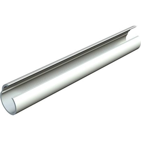 Tube Quick-Pipe M32 x 2000 mm, gris clair type 2953 / 1 pc