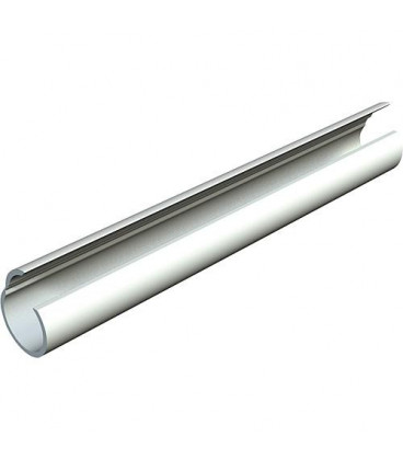 Tube Quick-Pipe M 25 x 2000 mm, gris clair type 2953 / 1 pc