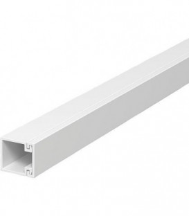 Canal mur et plafond 17,5x17,5x2000 mm blanc UE  :  24 pieces (48m)