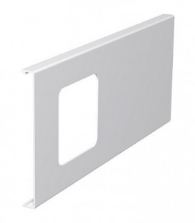 Partie superieur pour boitier Longueur 300 mm, blanc Type D 2-1/130 / 1 pc