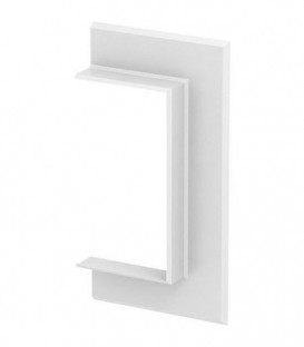 Oburateur mural Blanc Type G-KWA070130RW / 1 pc