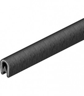 Bande protège-arête PVC noir KSB 4 PVC, longueur: 10m lxh: 10,5x15,0 mm