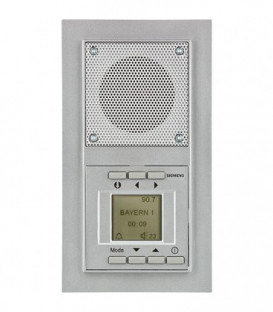 Radio encastrée Alu metallique type de protection IP 20 1pc