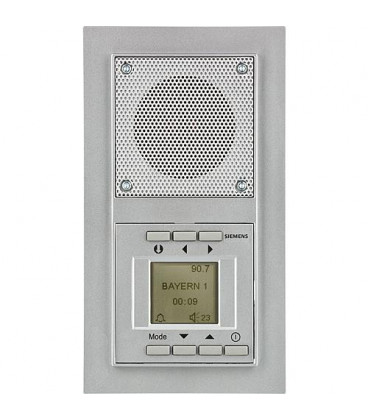 Radio encastrée Alu metallique type de protection IP 20 1pc