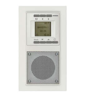 Radio encastrée blanc titan type de protection IP20 1 pc