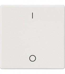 Interrupteur a bascule avec symbole I 0 Blanc titan 55 mm x 55 mm Type de protection IP20 1 pc