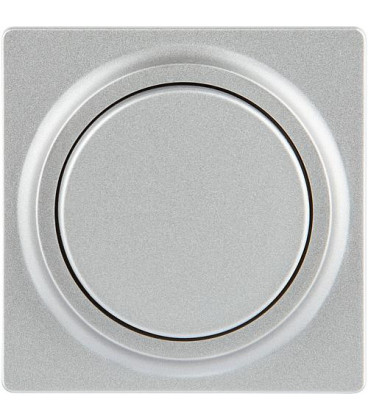 Plaque de recouvrmeent avec bouton rotatif/ alu metallique/ type de protection IP20/ pour variateur/ 1 pc