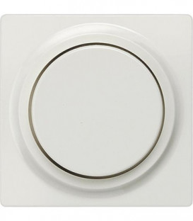 Plaque de recouvrement avec bouton rotat Blanc titan / type de protection IP20 pour variateur / 1 pc