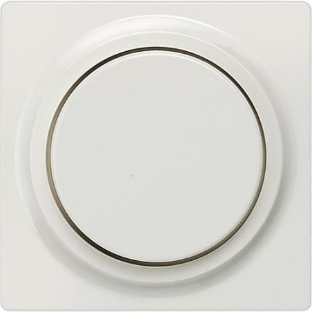 Plaque de recouvrement avec bouton rotat Blanc titan / type de protection IP20 pour variateur / 1 pc