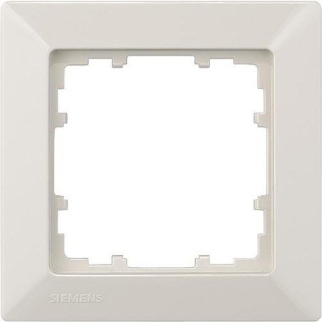 Cadre dim 80- mm 1 compartiment, 80 mm x 80 mm Blanc electrique / 1pc