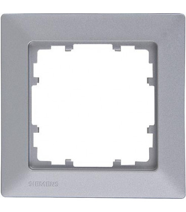 Cadre dim-80 mm 1 compartiment, 80 mm x 80 mm Alu metallique / 1 pc