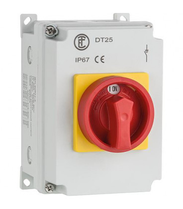 Bouton d'arrêt d'urgence principal DS 25-31