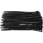 Attache-cable standard noir 120 x 4,8mm 1 paquet  :  100 pcs