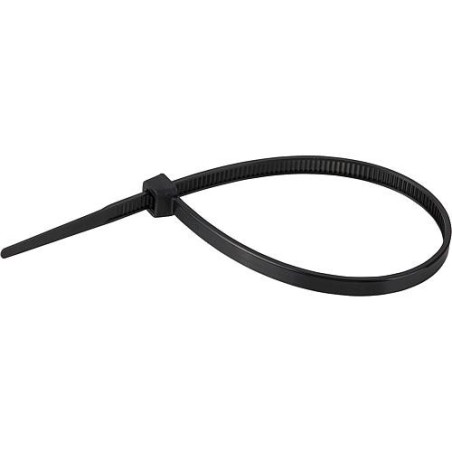 Attache-cable standard noir 188 x 4,8mm 1 paquet  :  100 pcs