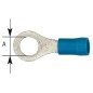 Cosse de cable en forme de bague isolee, 2,5 mm², 5,3 mm Couleur bleu, emballage  :  100 pcs