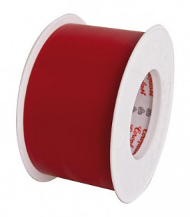 Rubant isolant pour l'electricite rouge largeur 50 mm longueur 25 metres