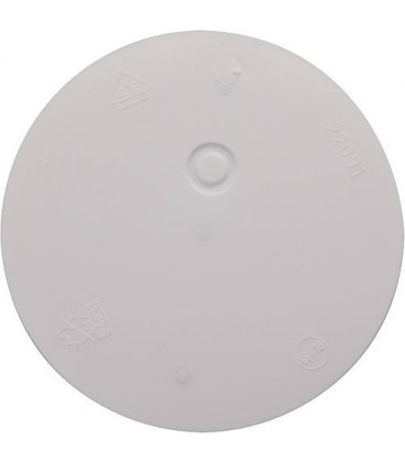 Couvercle vissable universel diam. 84 mm, blanc, UE  :  25 pieces