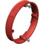 Bague d'ajustement pour mur plein, diam. 60 mm, p : 12mm, rouge type UG 60 PA/12, UE  :  25 pcs