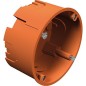 Boite d'encastrement pour mur creux, hauteur 35 mm, diam. 68 mm, type HG 60-35, orange, 1 piece *BG*