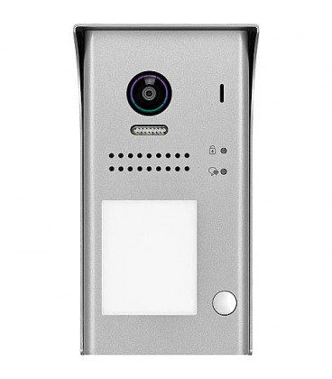 Interphone vidéo VT200 en saillie, 1x sonnette, inox lxhxp: 90x176x26 mm