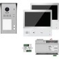 Interphone video VT200 en saillie 1 x porte, 2x touches 2x Touch-confort station interne *KB*