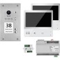 Interphone video VT200 en saillie, 1x porte, 2xtouches 2xTouch-station interne + réseau *KB*