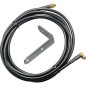 Rallonge cable d'antenne SMA-prise/douille, longueur : 3m