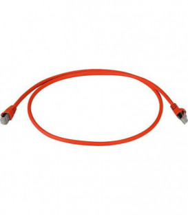 Cable patch Cat.6A(IEC) MP8 FS 500 LSZH-25,0 m, rouge