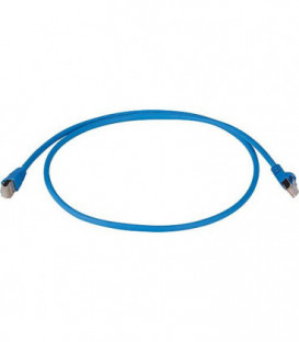 cable patch Cat.6A(IEC) MP8 FS 500 LSZH-0,5 m, bleu
