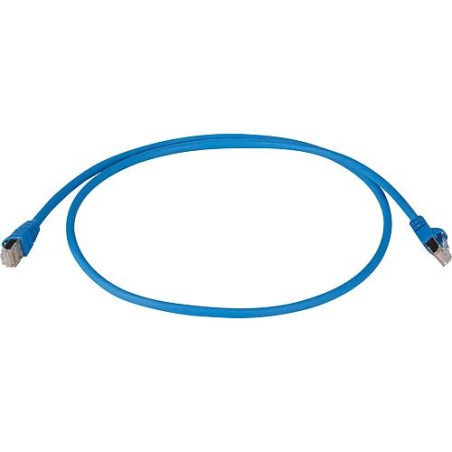 cable patch Cat.6A(IEC) MP8 FS 500 LSZH-0,5 m, bleu