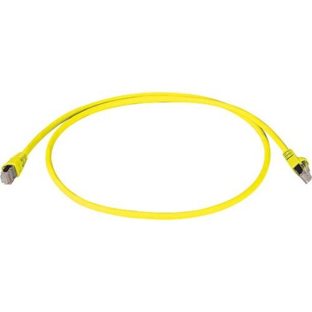 Cable patch Cat.6A(IEC) MP8 FS 500 LSZH-1,0 m, jaune
