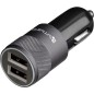 Chargeur de voiture Hybrid 15,5W, 3,1 A, noir