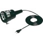 Torche portative en plastique 60 W avec 5 m de cable