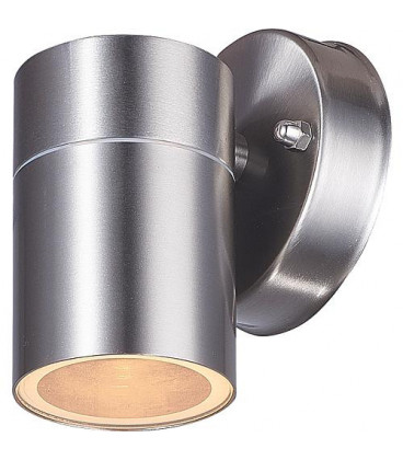 Lampe exterieure LED, faisceau en dessous, rond, culot G10 IP54, inox