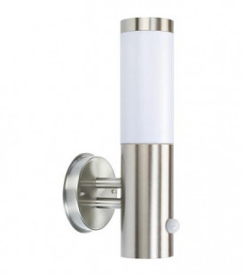 lumiere ext. 021648, murale inox IP 44 avec detecteur de mouv.