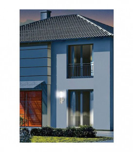 lumiere ext. 021648, murale inox IP 44 avec detecteur de mouv.