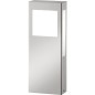 Luminaire sur pied CMD Paulo court, inox