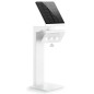 Lampe LED capteur XSolar G-L argent, angle 140 4.000 Kelvin, batterie