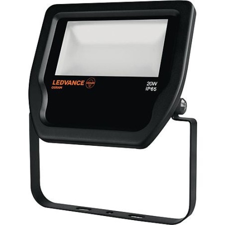 Projecteur LED Ledvance Floodlight 20W, 3000K, IP65BK couleur noir